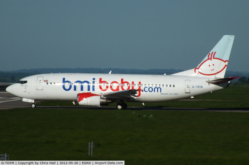G-TOYM, 1998 Boeing 737-36Q C/N 29141, BMI baby