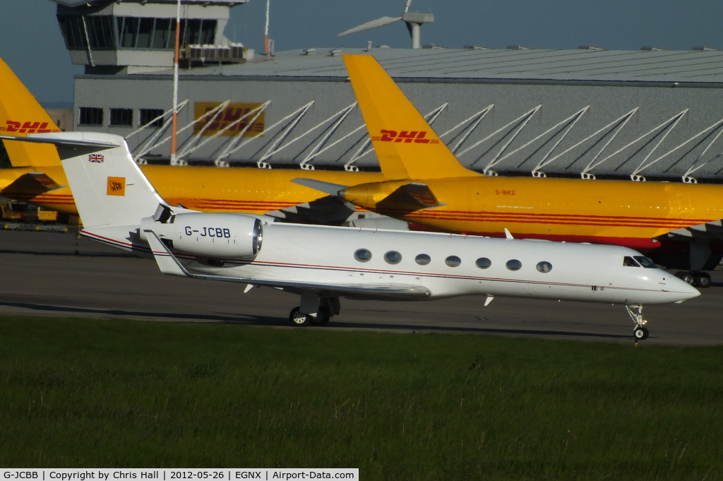 G-JCBB, 2008 Gulfstream Aerospace GV-SP (G550) C/N 5186, JCB