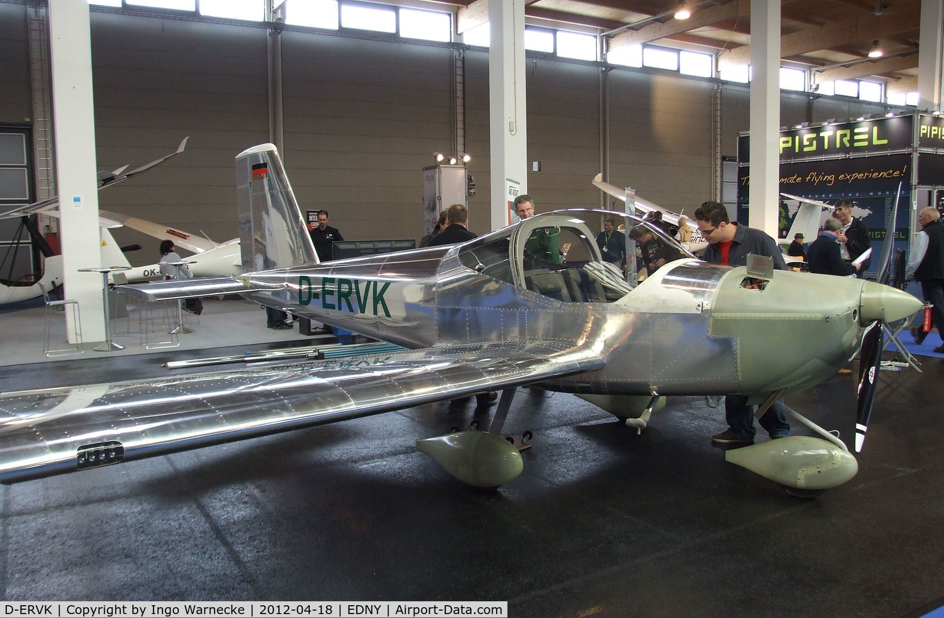 D-ERVK, 2011 Vans RV-12 C/N 12318, Vans (V. Koenig) RV-12 at the AERO 2012, Friedrichshafen