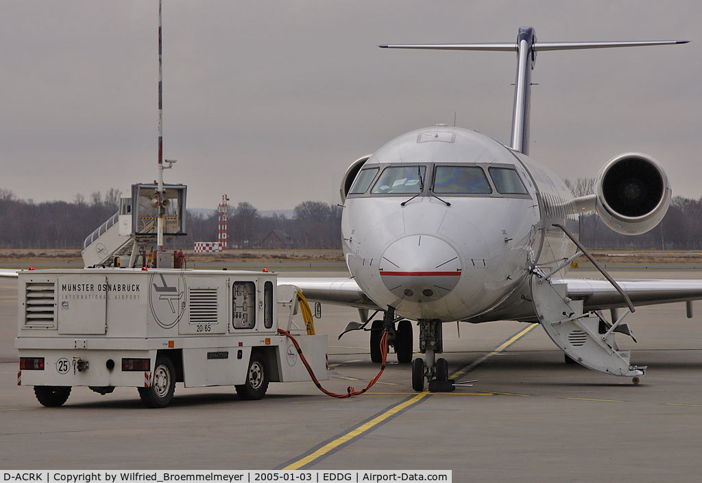 D-ACRK, 2004 Bombardier CRJ-200ER (CL-600-2B19) C/N 7901, Original Radome damaged, another used with standard
Eurowings c/s on.