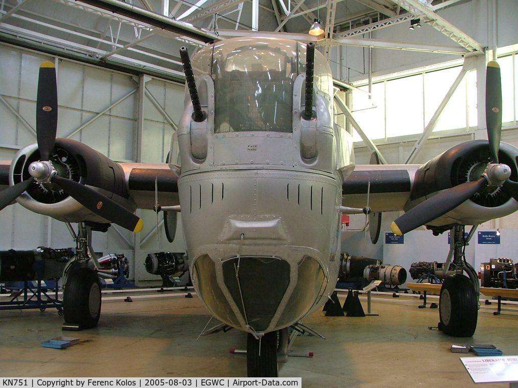 KN751, Consolidated B-24 Liberator C/N 6707L, Museum