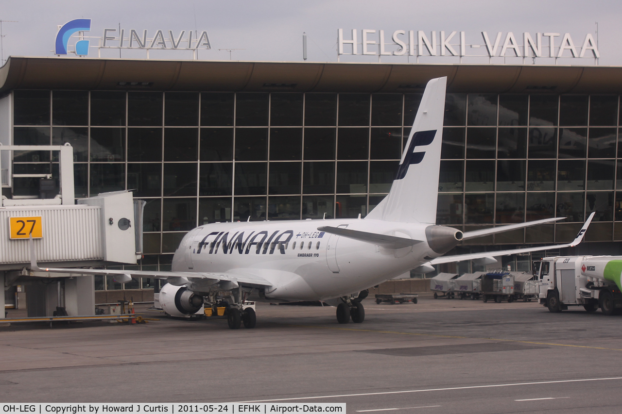 OH-LEG, 2005 Embraer 170LR (ERJ-170-100LR) C/N 17000107, Operated by Finnair.