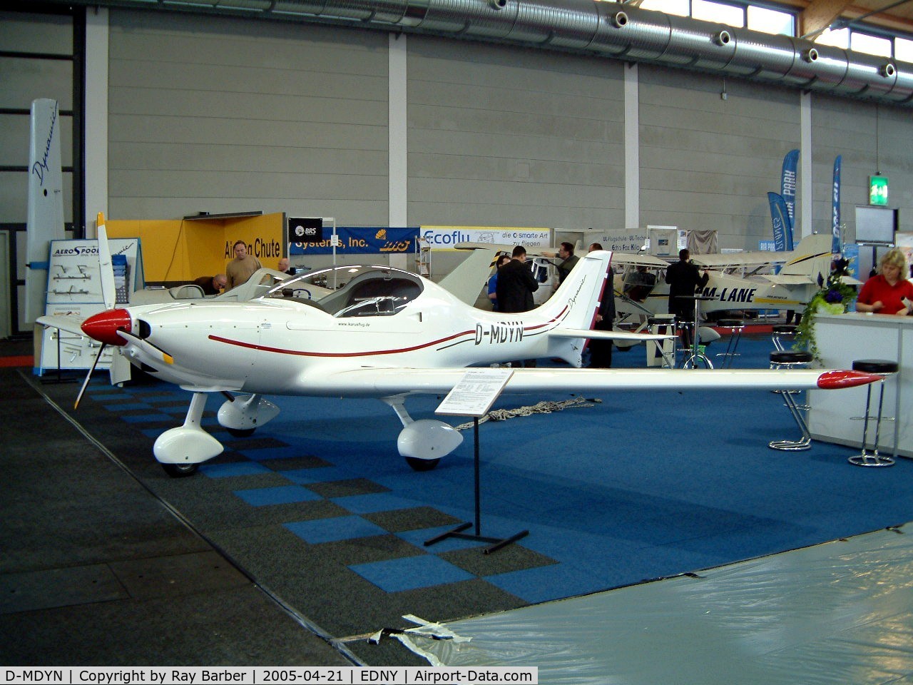 D-MDYN, 2005 Aerospool WT-9 Dynamic C/N DY076/2005, Aerospool WT-9 Dynamic [DY076/2005]  Friedrichshafen~D  21/04/2005. At show.