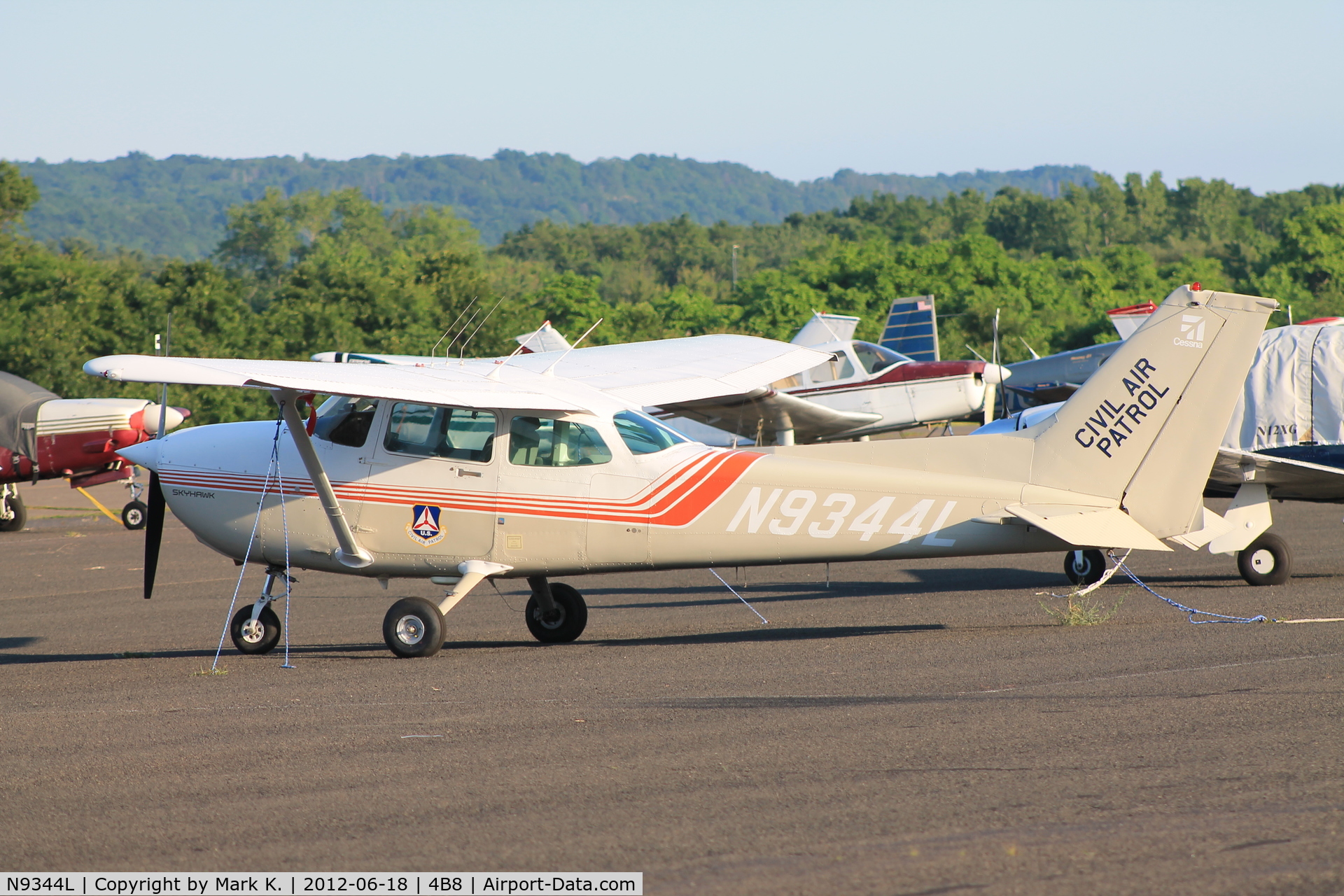 N9344L, 1986 Cessna 172P Skyhawk C/N 17276543, N9344L parked at Robertson