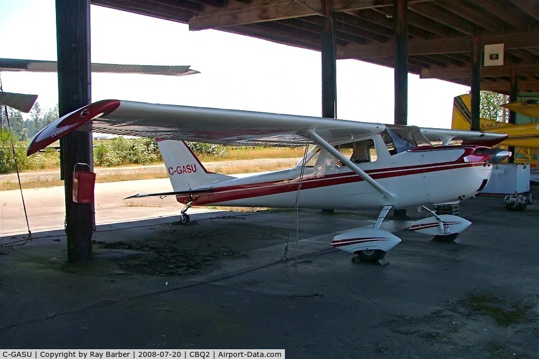 C-GASU, 1967 Cessna 150G C/N 15067153, A tail dragger seen at Fort Langley British Columbia~C