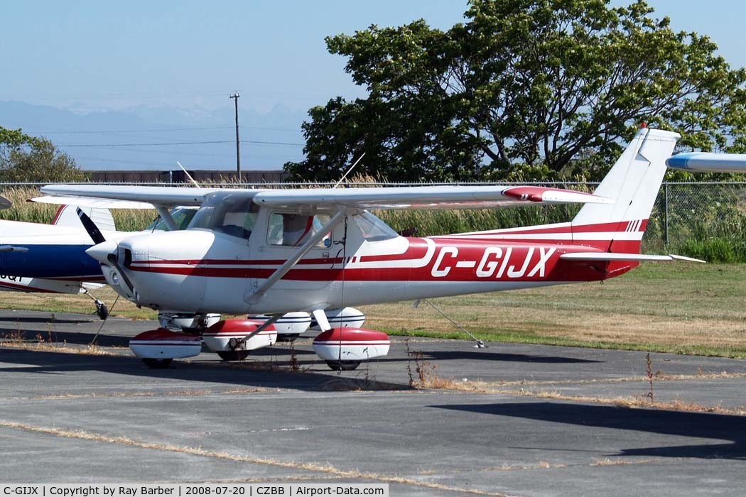 C-GIJX, 1976 Cessna 150M C/N 15078260, Parked here at Boundary Bay British Columbia~C.