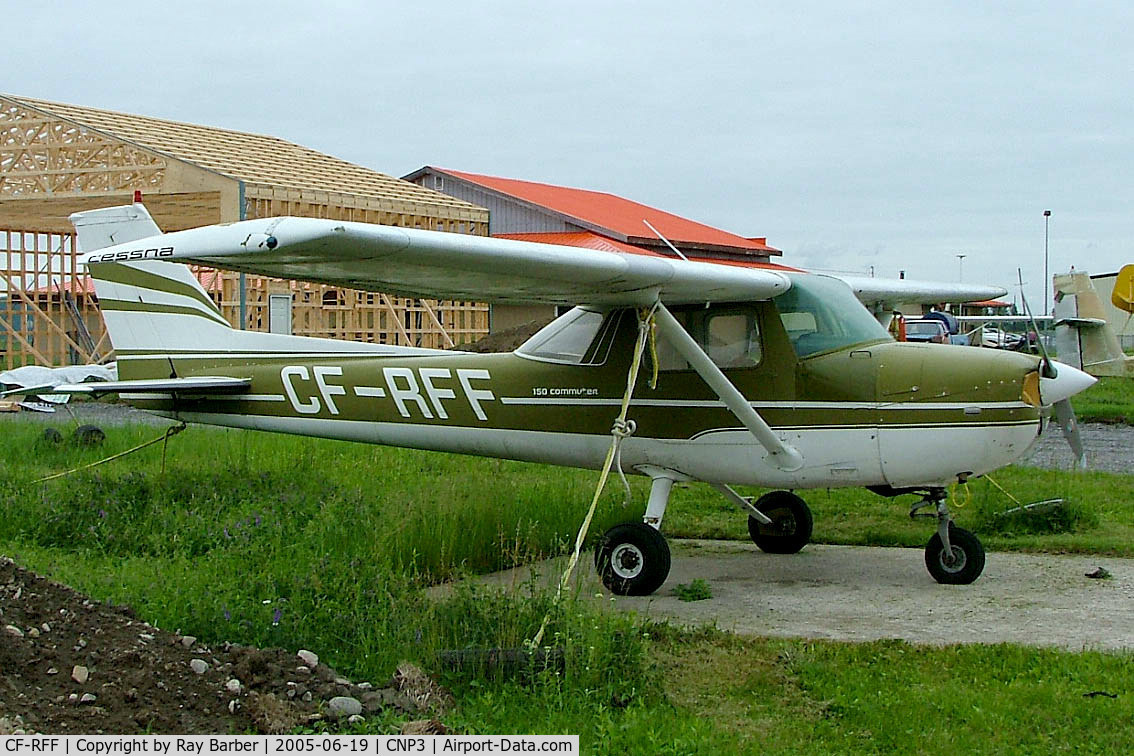 CF-RFF, 1973 Cessna 150L C/N 15074705, Seen at Arnprior-South Renfrew Ontario~C.