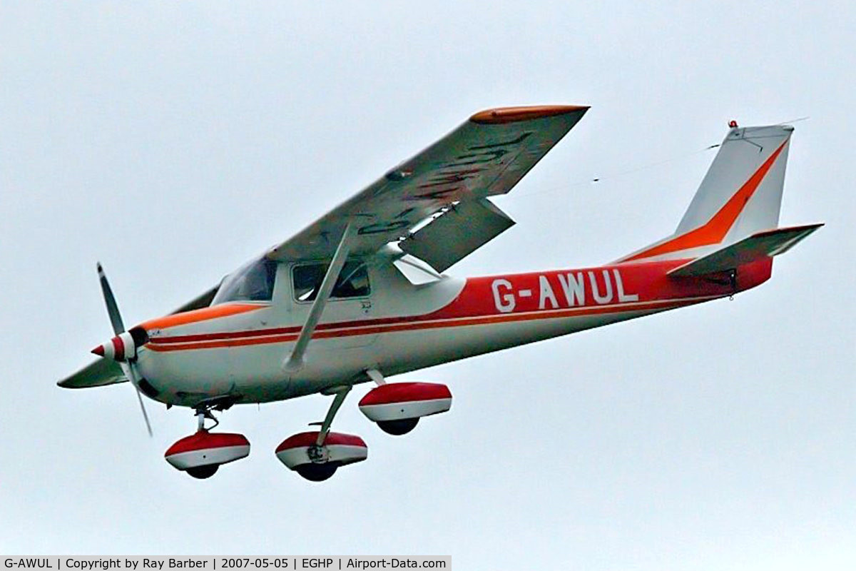 G-AWUL, 1968 Reims F150H C/N 0346, Taken on approach.