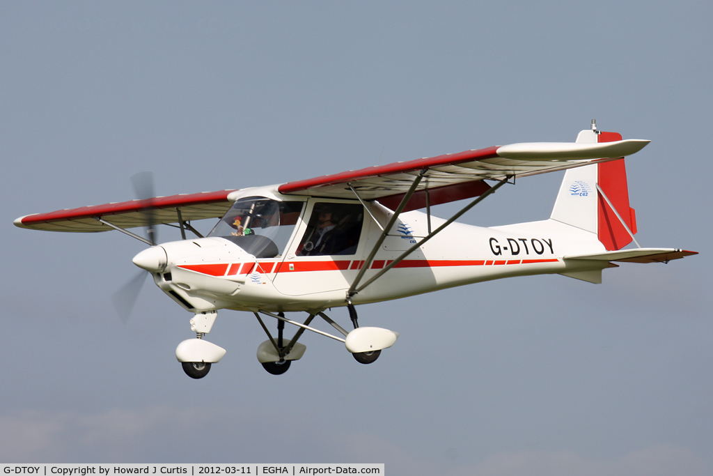 G-DTOY, 2003 Comco Ikarus C42 FB100 C/N 0309-6570, Privately owned.