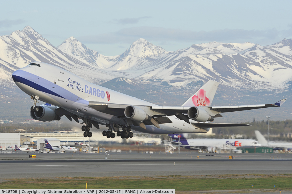 B-18708, 2001 Boeing 747-409F/SCD C/N 30765, China Airlines Boeing 747-400