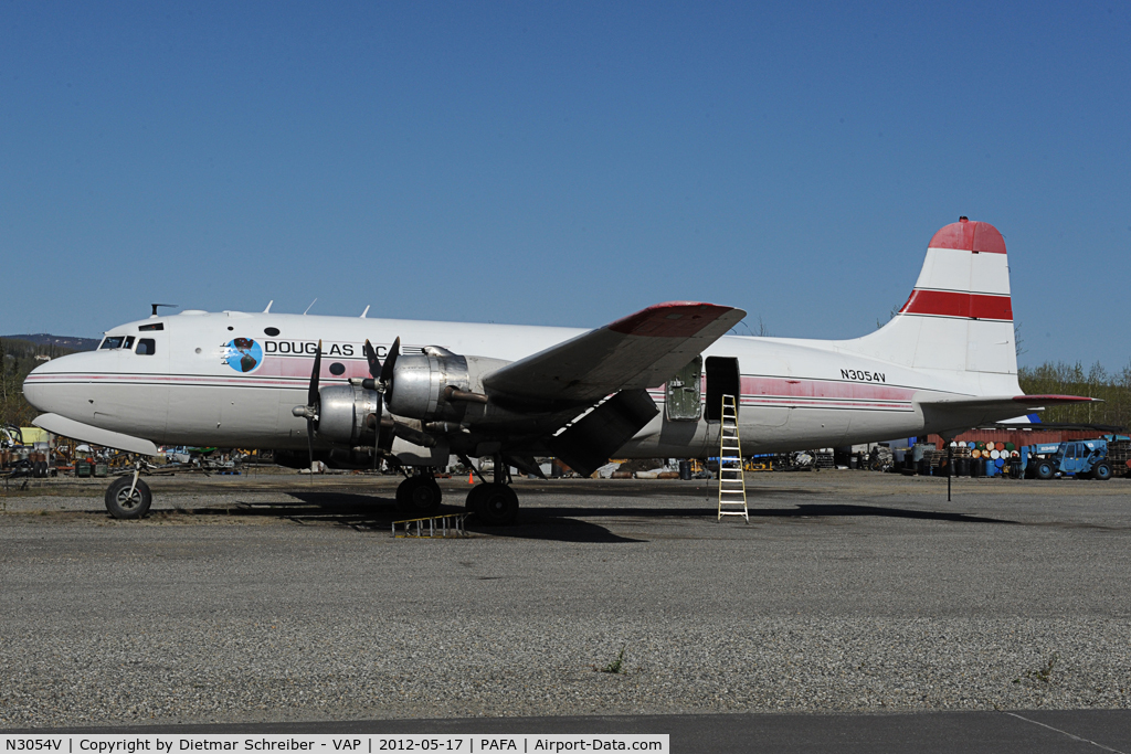 N3054V, 1945 Douglas C-54D Skymaster C/N 10547, brooks Air DC4