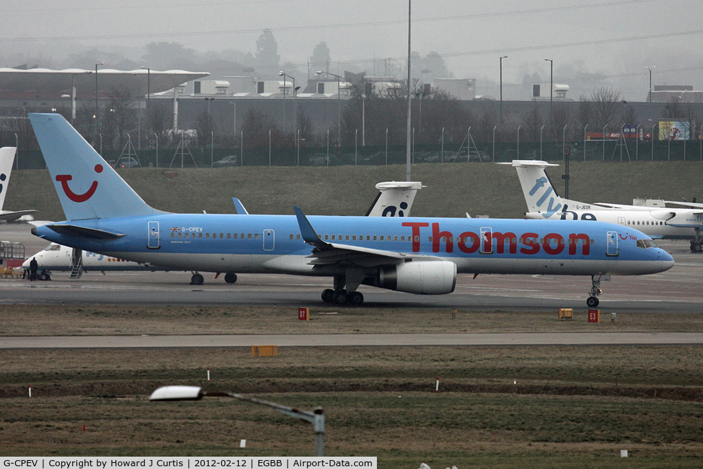 G-CPEV, 1999 Boeing 757-236 C/N 29943, Thomson Airways.
