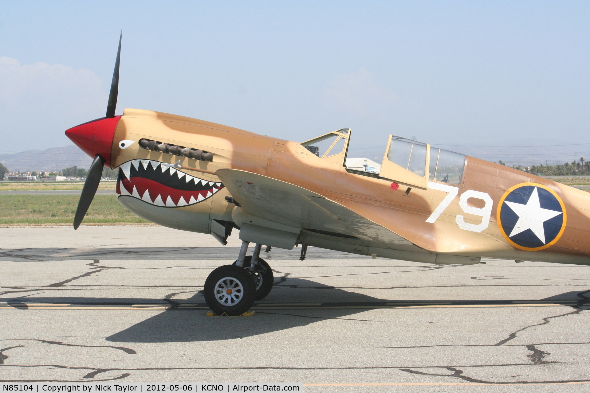 N85104, Curtiss P-40N-5CU Kittyhawk C/N 28954/F858, P-40N c/n F858