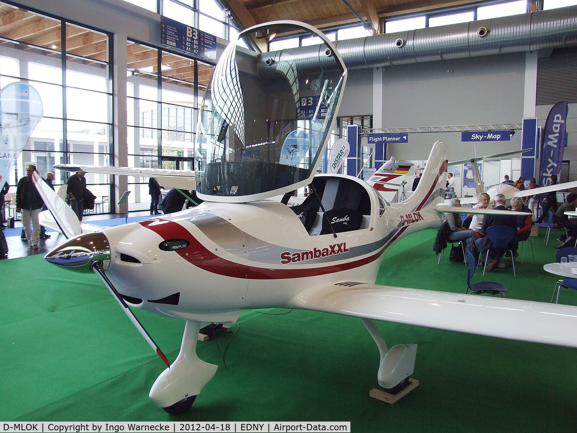 D-MLOK, Urban Air UFM-10 Samba XXL C/N Not found D-MLOK, Urban Air Samba XXL at the AERO 2012, Friedrichshafen