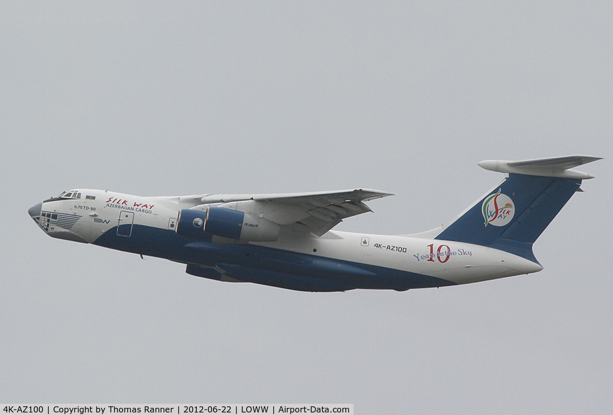 4K-AZ100, Ilyushin Il-76TD-90VD C/N 2073421708, Silk Way Airlines Il-76