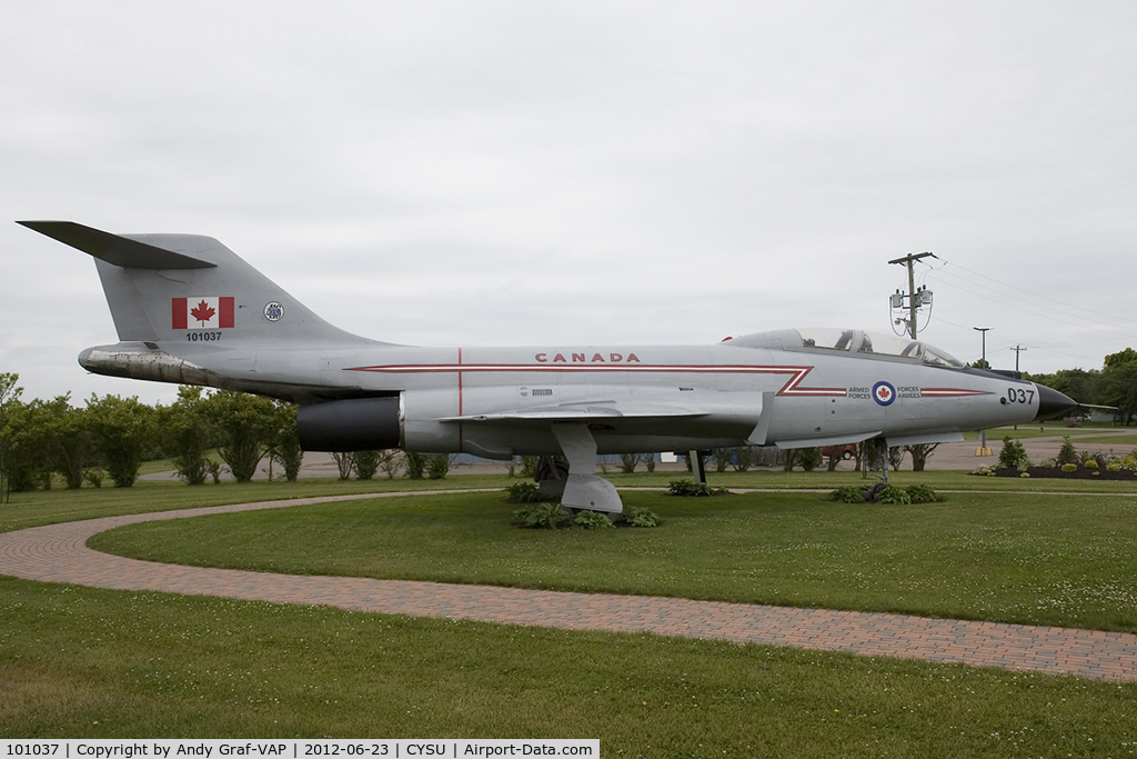101037, 1957 McDonnell CF-101B Voodoo C/N 544, RCAF CF-101