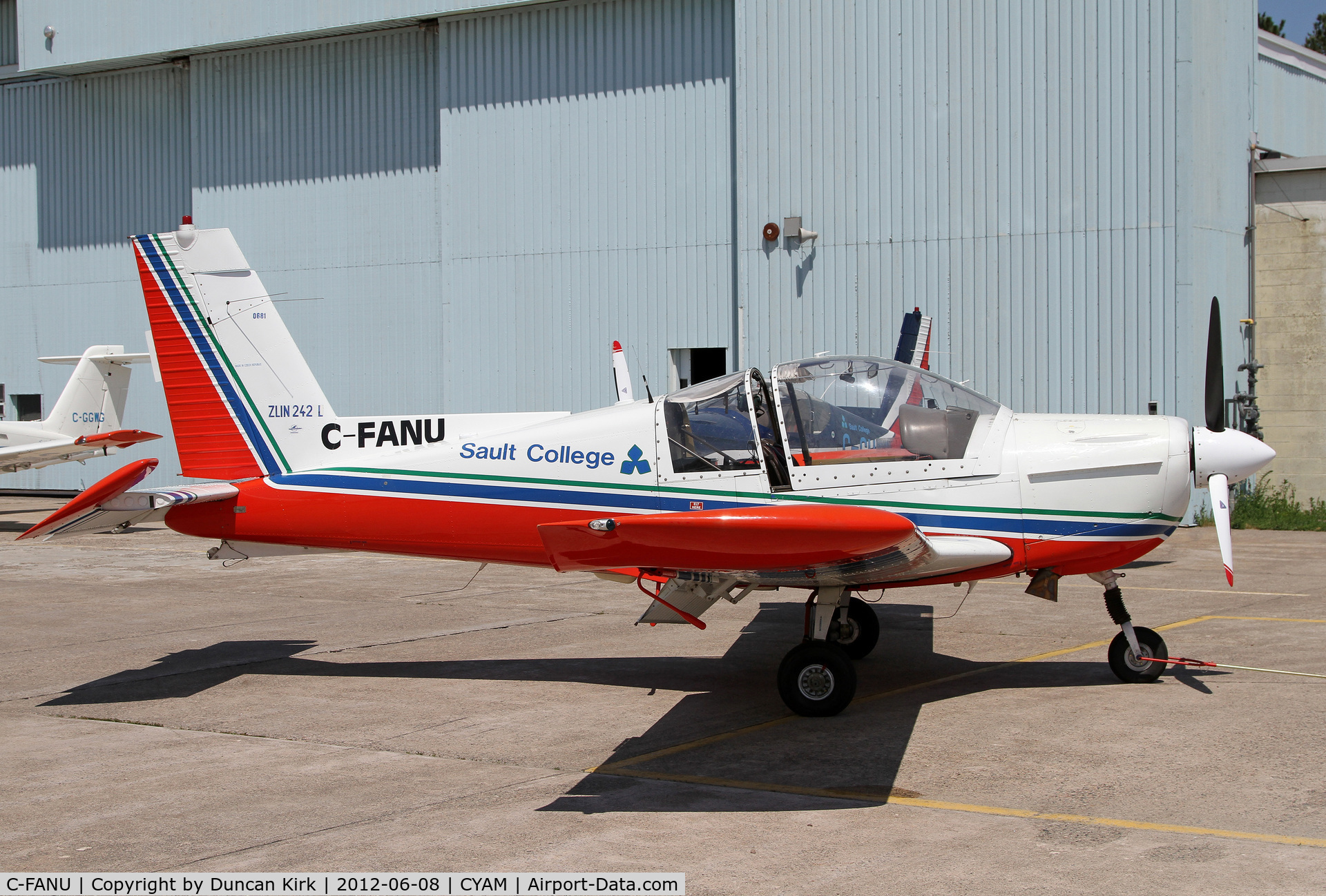 C-FANU, 1995 Zlin Z-242L C/N 0681, Largest operator of Zlin's in North America!