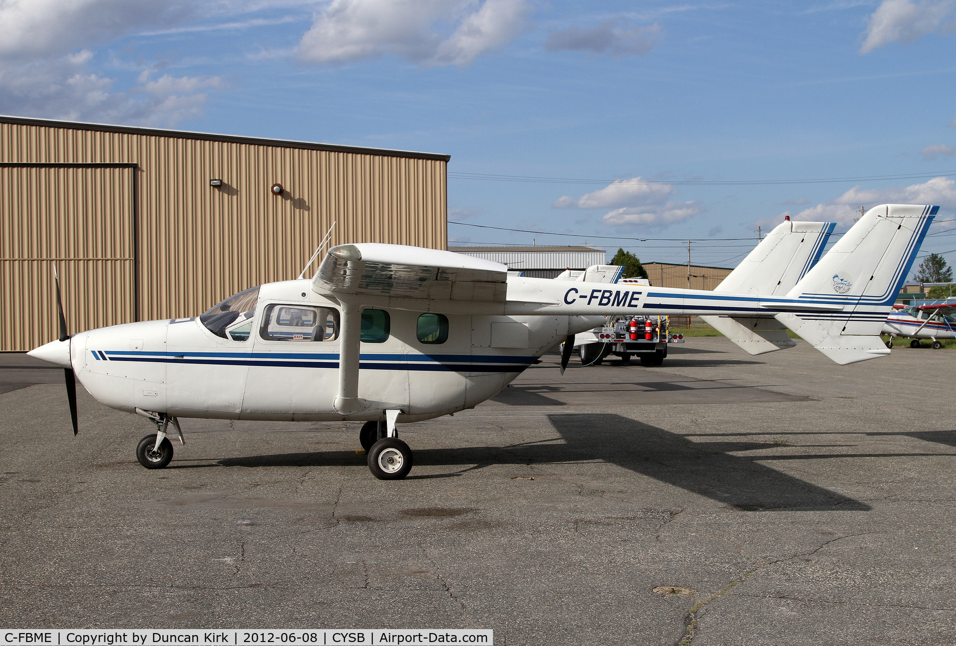 C-FBME, Cessna 337G Super Skymaster C/N 33701734, One of 14+ fire spotters in the fleet