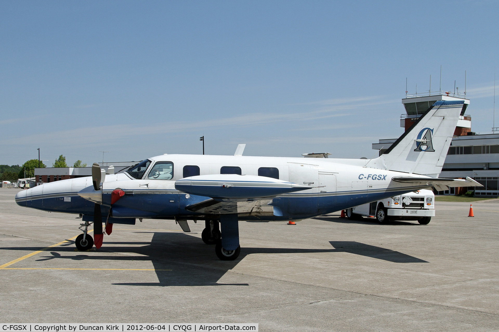 C-FGSX, 1983 Piper PA-31T2 Cheyenne IIXL C/N 31T-8166048, An operator of Navajo freighters