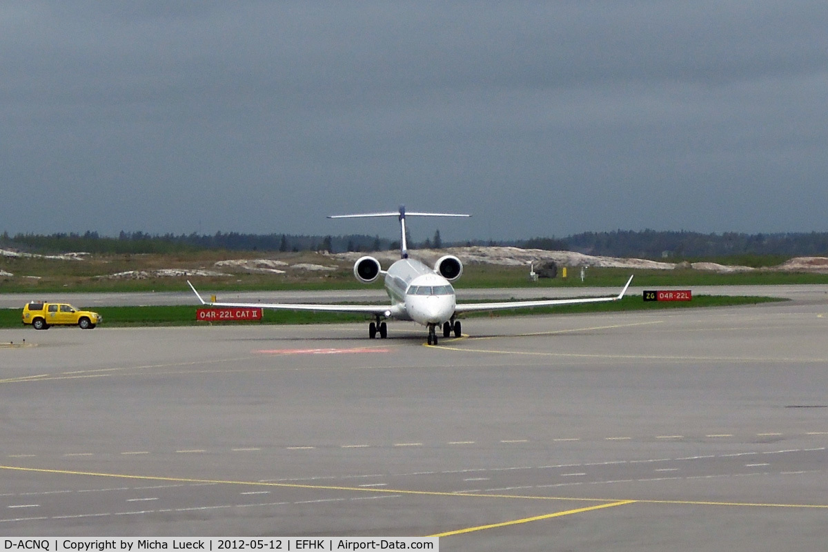 D-ACNQ, 2010 Bombardier CRJ-900LR (CL-600-2D24) C/N 15260, At Helsinki