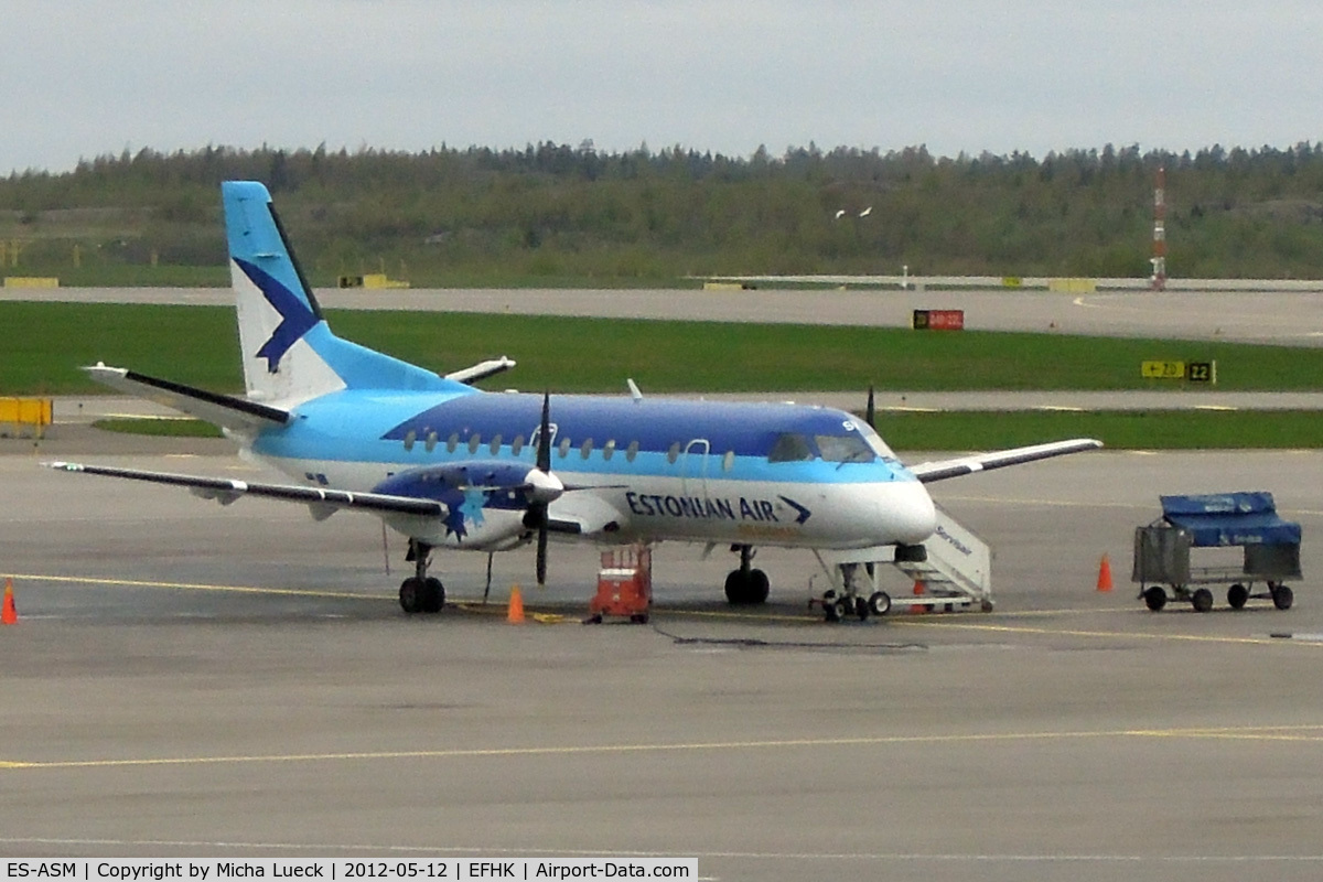 ES-ASM, 1988 Saab 340A C/N 340A-132, At Helsinki