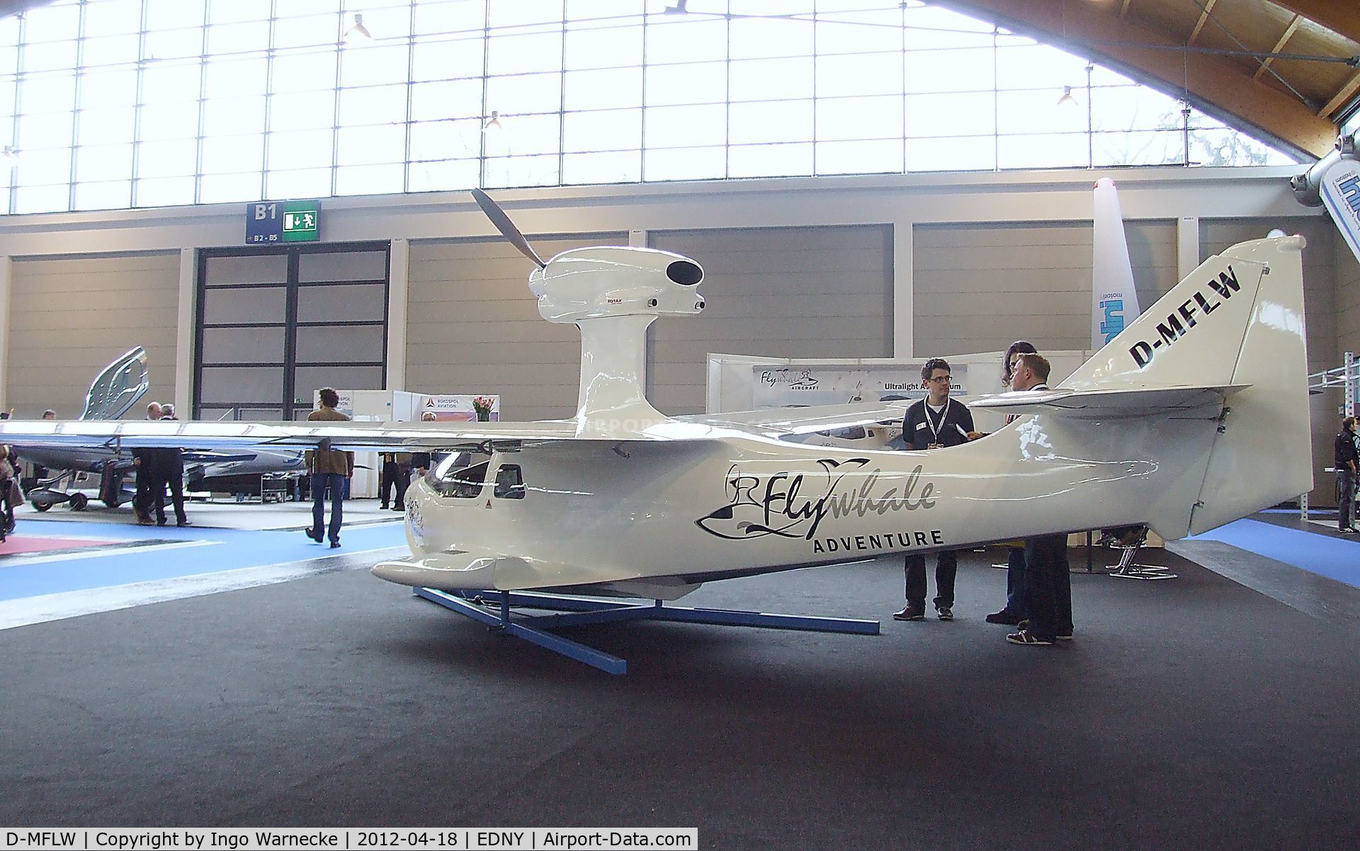 D-MFLW, 2012 Flywhale Aircraft Flywhale Adventure C/N 001, Flywhale Aircraft Flywhale Adventure at the AERO 2012, Friedrichshafen