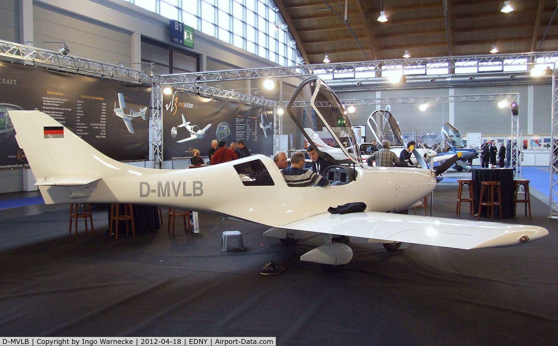D-MVLB, Aveko VL-3 Evolution C/N Not found D-MVLB, Aveko VL-3 Evolution at the AERO 2012, Friedrichshafen