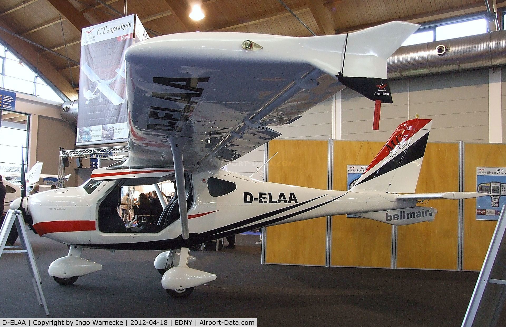 D-ELAA, Flight Design MC C/N Not found D-ELAA, Flight Design MC at the AERO 2012, Friedrichshafen
