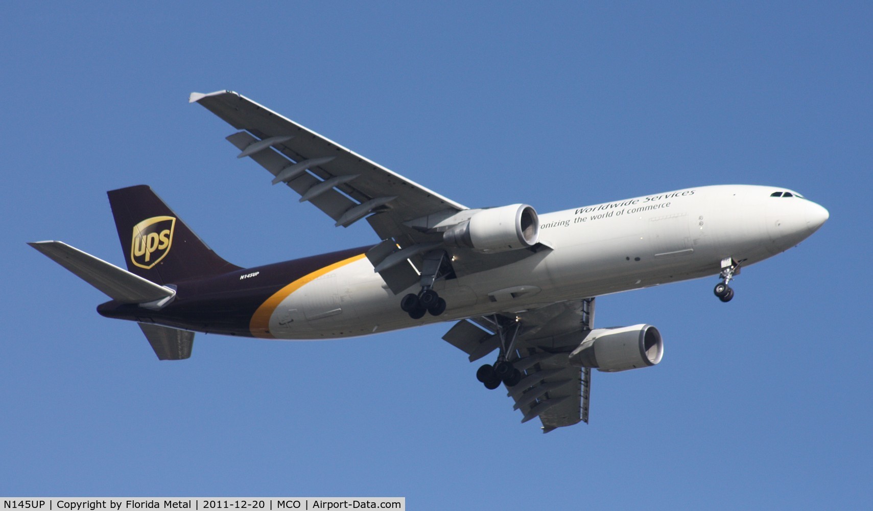 N145UP, 2002 Airbus A300F4-622R C/N 828, UPS A300