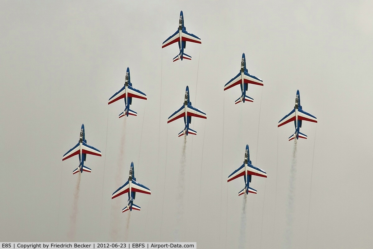 E85, Dassault-Dornier Alpha Jet E C/N E85, flying display