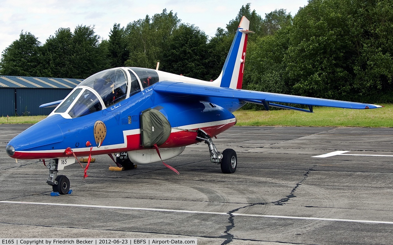 E165, Dassault-Dornier Alpha Jet E C/N E165, static display