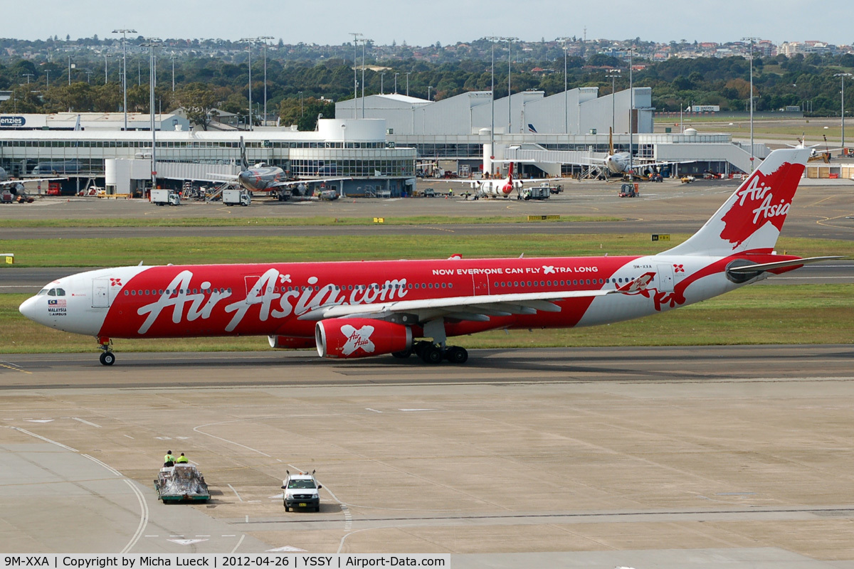 9M-XXA, 2008 Airbus A330-343X C/N 952, At Sydney