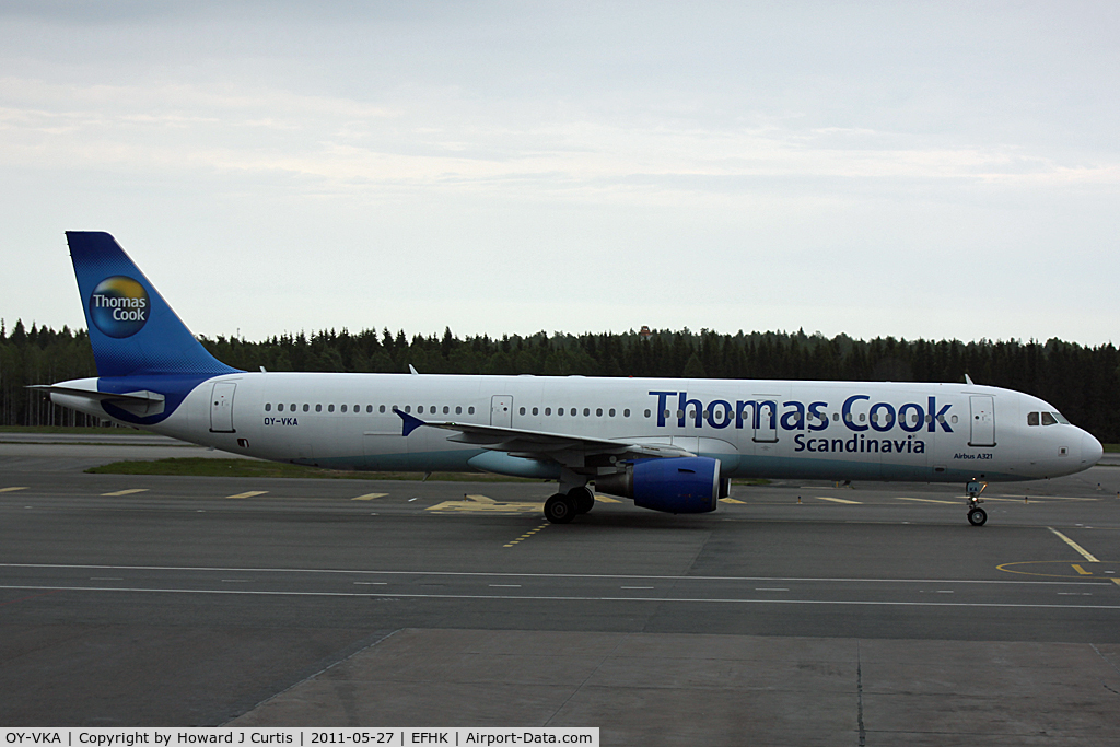 OY-VKA, 2002 Airbus A321-213 C/N 1881, Thomas Cook Scandinavia