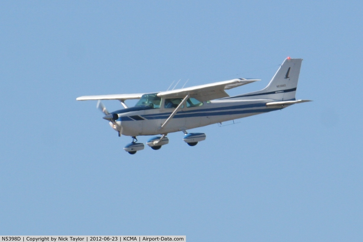 N5398D, 1979 Cessna 172N C/N 17272564, Landing 26