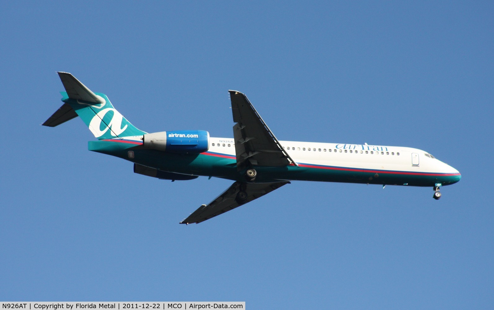 N926AT, 2000 Boeing 717-200 C/N 55078, Air Tran 717