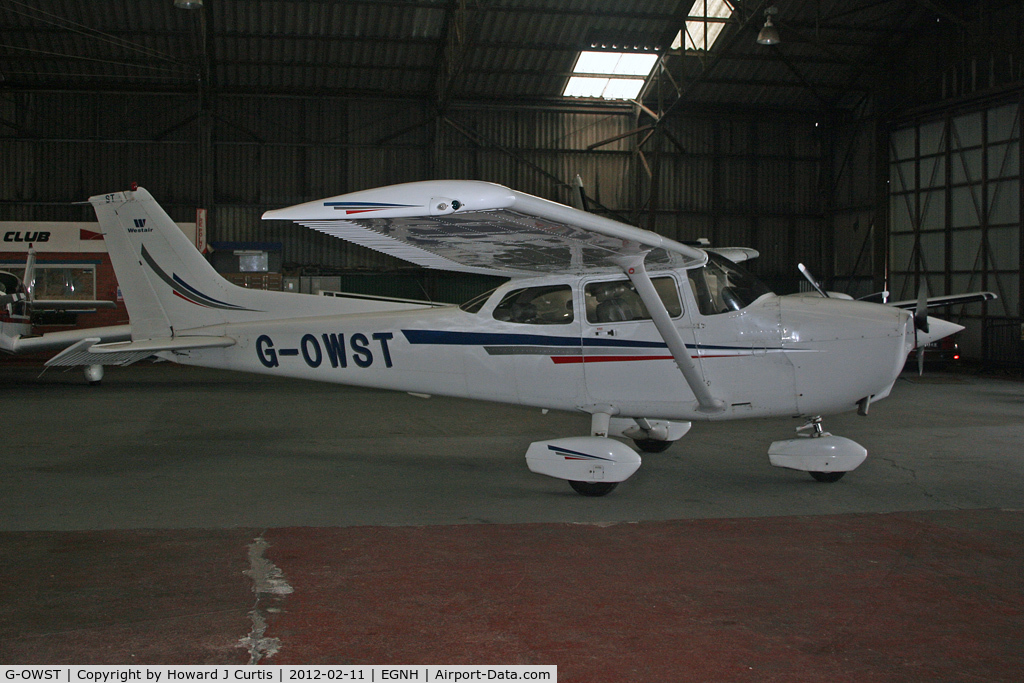 G-OWST, 1999 Cessna 172S C/N 172S-8163, A resident here.