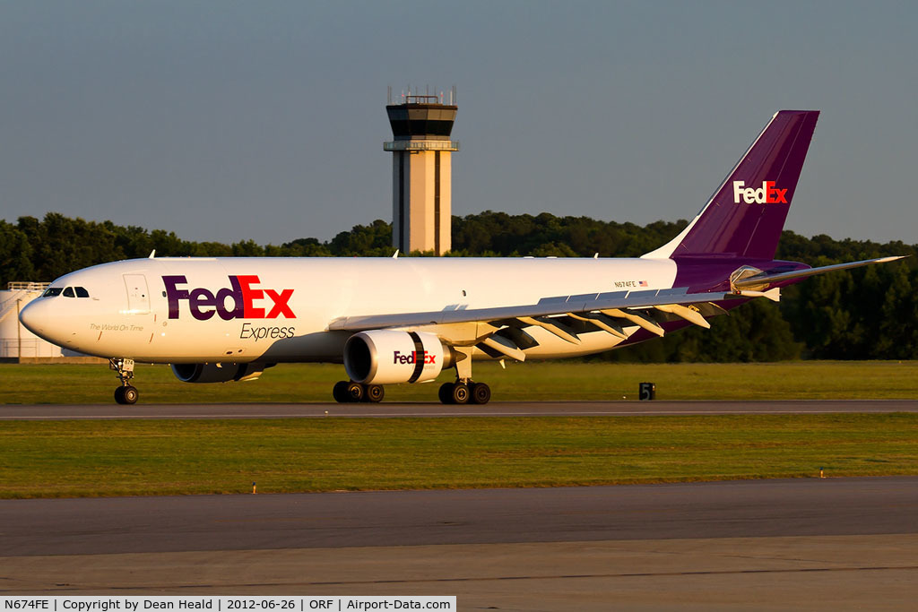 N674FE, 1997 Airbus A300F4-605R C/N 781, FedEx 