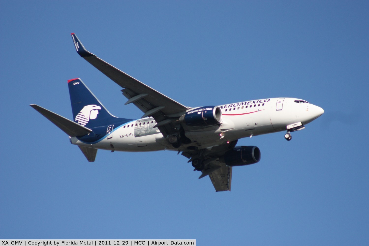 XA-GMV, 2006 Boeing 737-752 C/N 35118, Aeromexico 