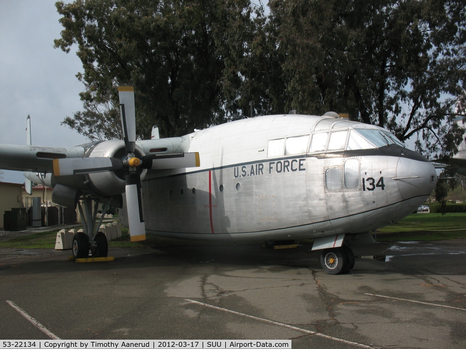 53-22134, 1953 Fairchild C-119G Flying Boxcar C/N 10993, Fairchild C-119, c/n: 10993, Ex RCAF