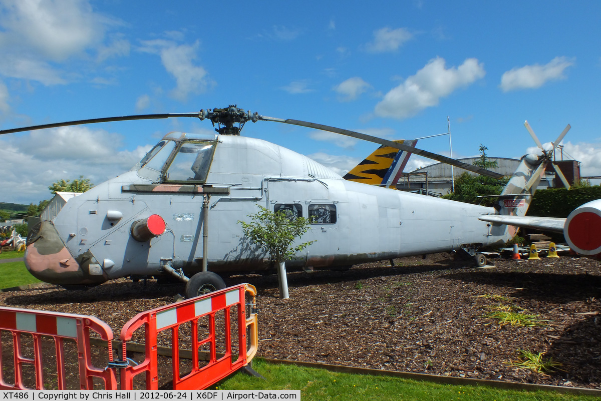 XT486, 1966 Westland Wessex HU.5 C/N WA308, Former Falklands war veteren preserved at the Dumfries and Galloway Aviation Museum