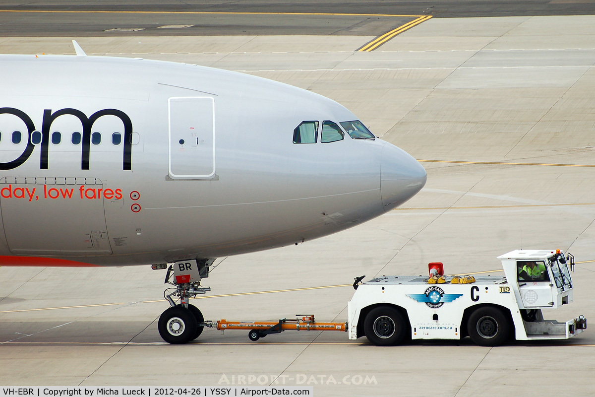 VH-EBR, 2011 Airbus A330-202 C/N 1251, At Sydney