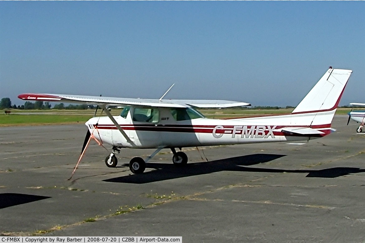 C-FMBX, 1981 Cessna 152 C/N 15285242, Seen here at Boundary Bay~C.