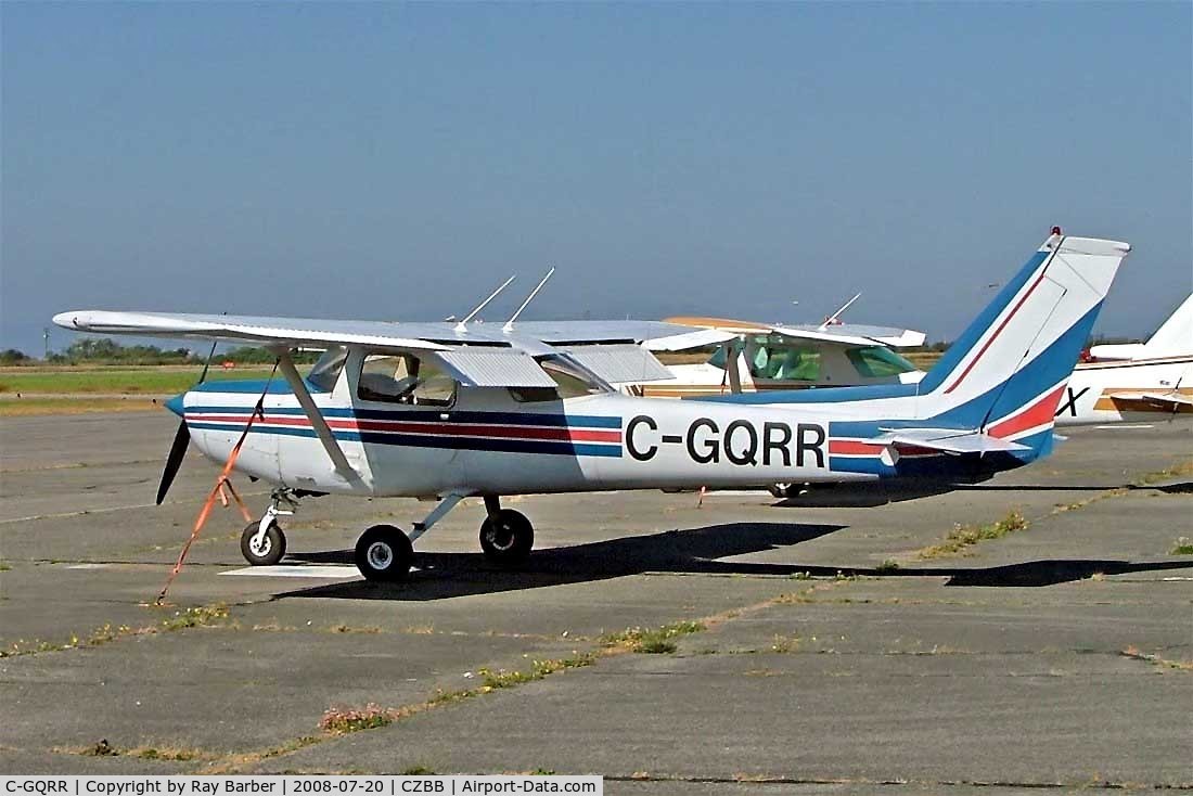 C-GQRR, 1981 Cessna 152 C/N 15284821, Seen here at Boundary Bay~C.