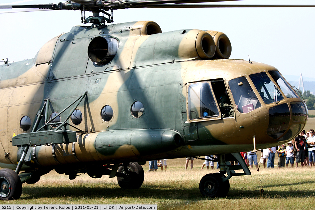 6215, 1980 Mil Mi-8T Hip C/N 226215, Dunakeszi