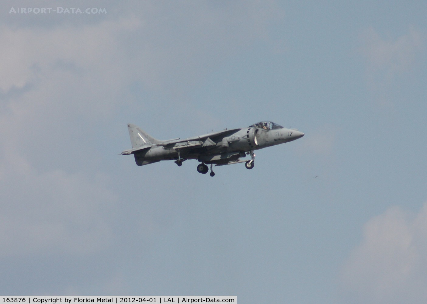 163876, McDonnell Douglas AV-8B Harrier II C/N 184, Harrier demo