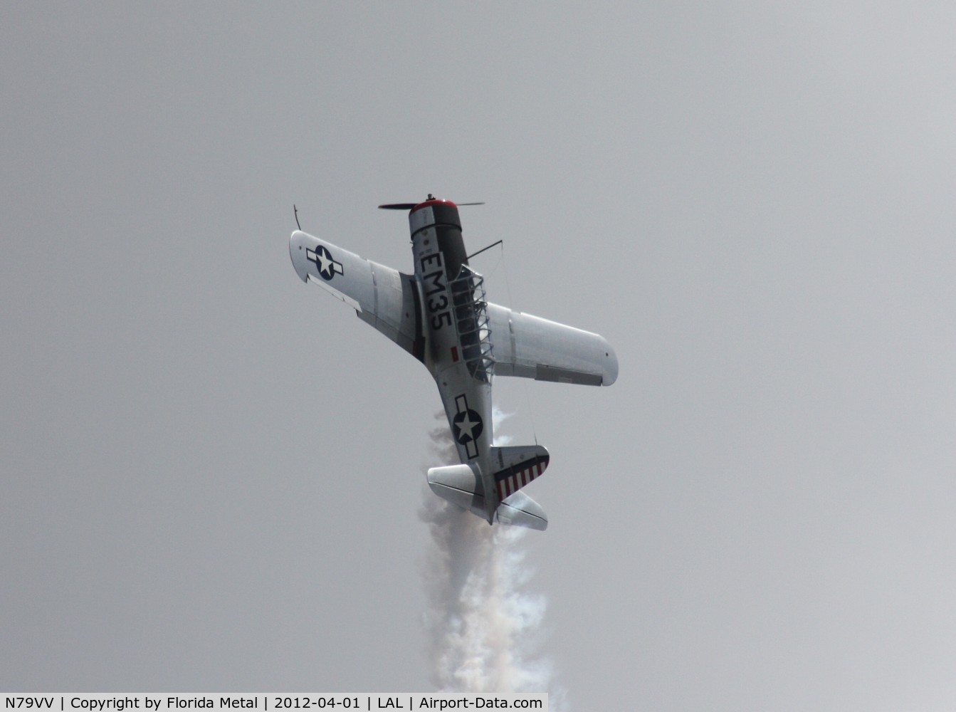 N79VV, 1942 Consolidated Vultee BT-13A C/N 11756, Aerobatic BT-13