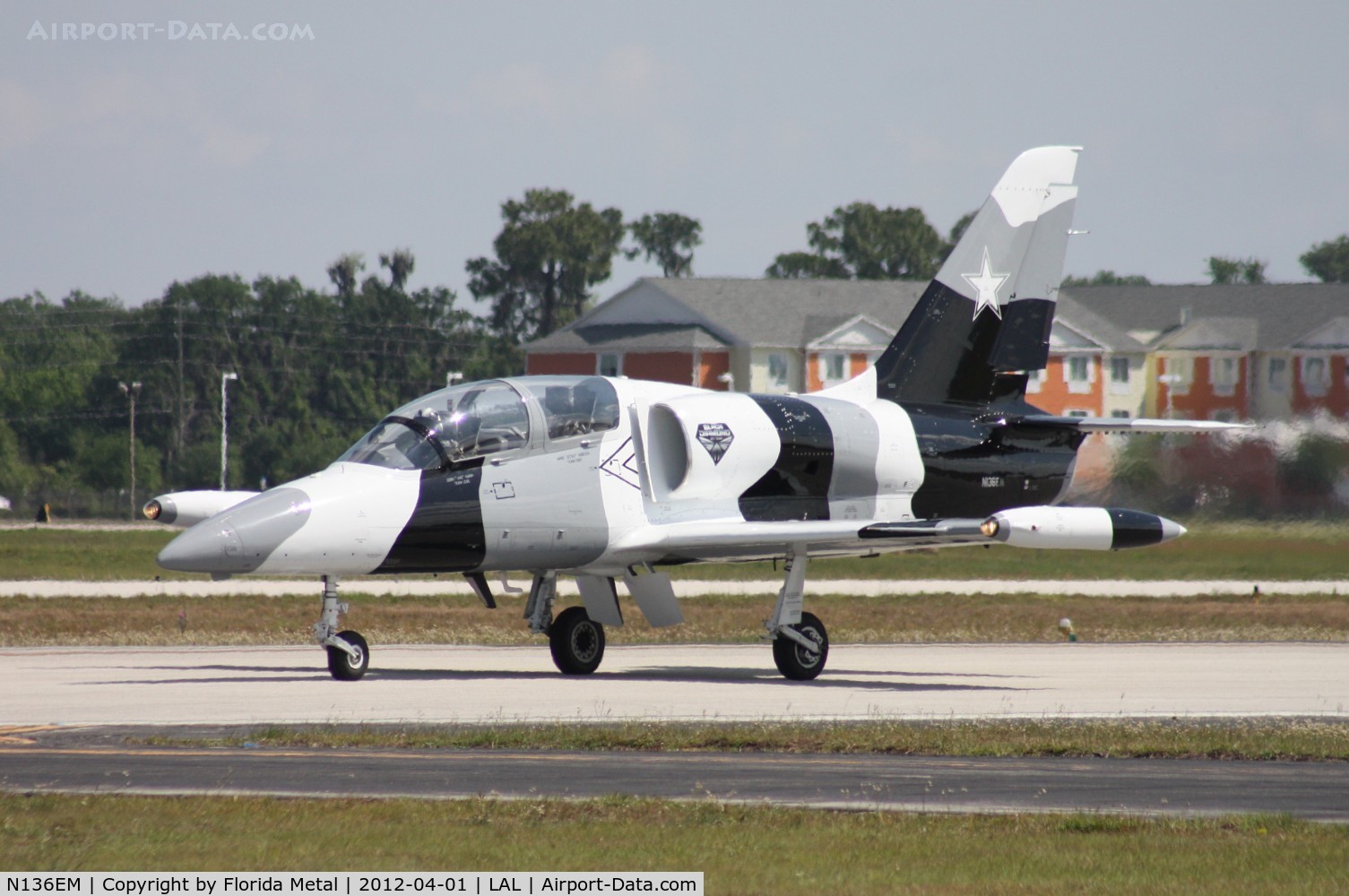 N136EM, 1984 Aero L-39C Albatros C/N 432917, Black Diamond Jet Team
