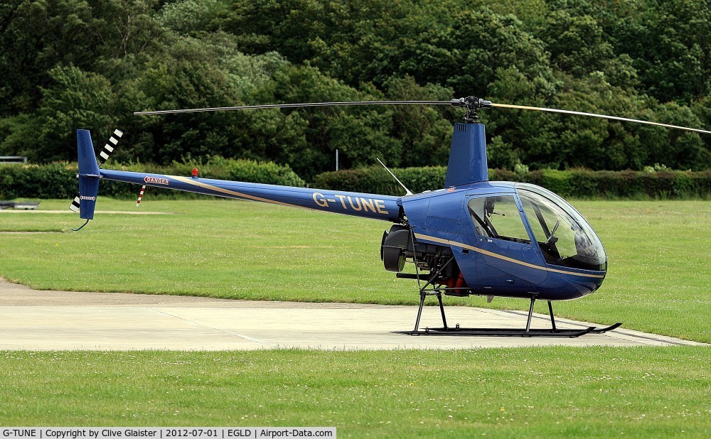 G-TUNE, 1988 Robinson R22 Beta C/N 0818, Ex: G-OJVJ > G-OJVI > N60661 > G-TUNE - Originally owned to; JV Investments Ltd in June 1988 as G-OJVJ. Currently with, Tune Aviation since July 2009 as G-TUNE.