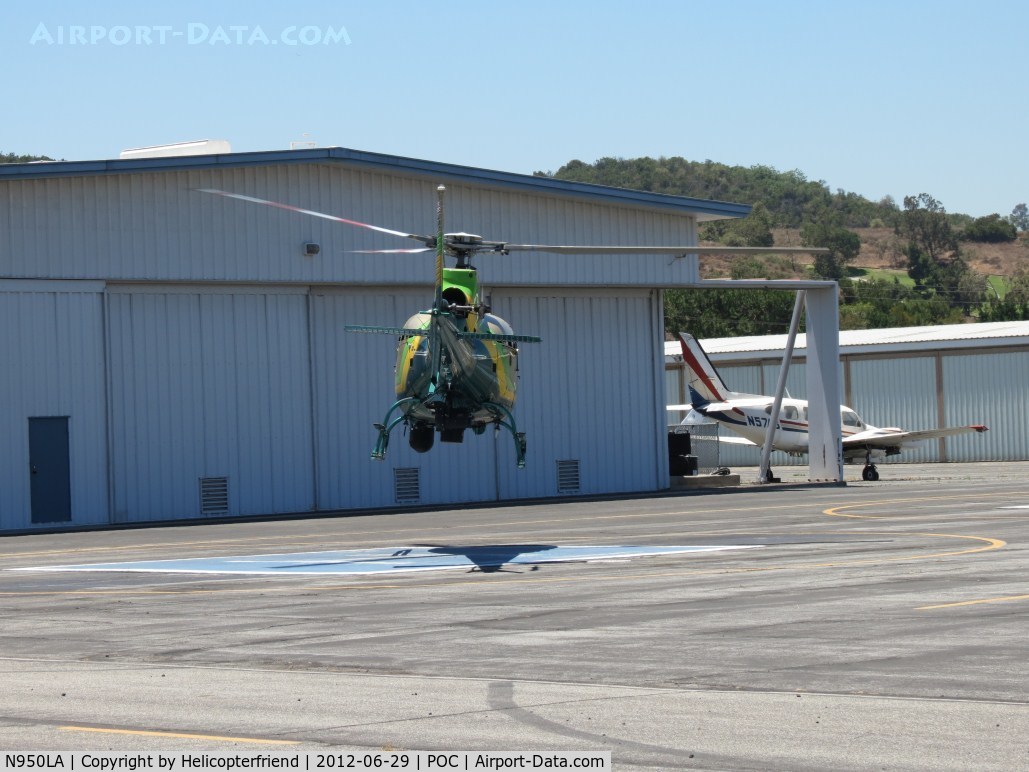 N950LA, 2010 Eurocopter AS-350B-2 Ecureuil Ecureuil C/N 4930, All fueled and team loaded, turning around for take off