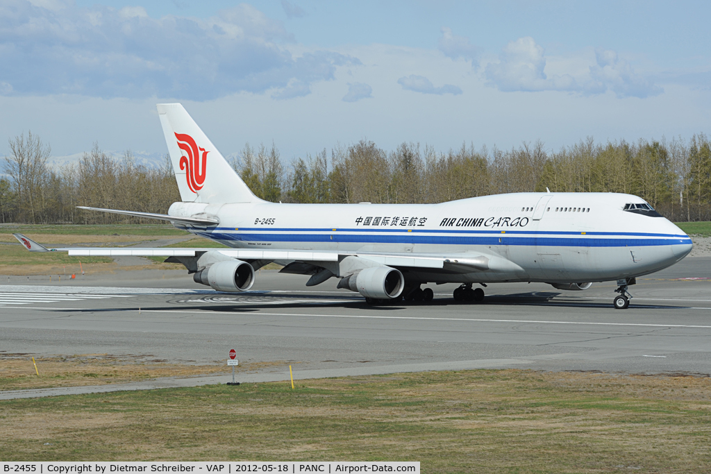 B-2455, 1994 Boeing 747-412/BCF C/N 27070, Air China Boeing 747-400